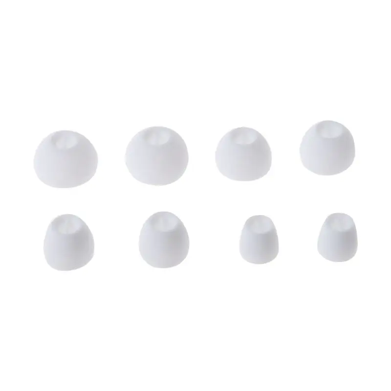 

4 Pairs Soft Silicone Earphone Case In Ear Earbuds Cover Eartips Replacement for Headphone