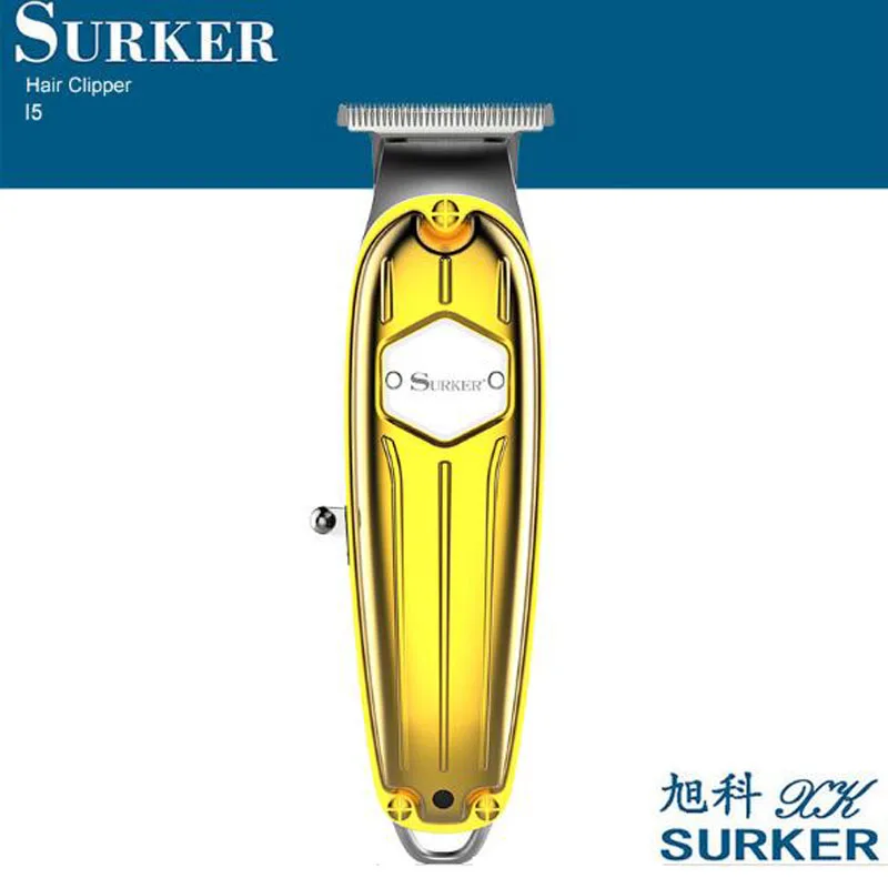 

surker i5/i9 hair trimmer USB rechargeable hair clipper oilhead clipper hair carving clipper Professional haircut machine