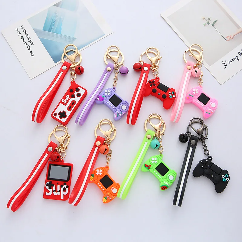

Keychain New Personalized Game Console Creative Handle Cute Schoolbag Decoration Small Gift
