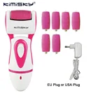 Инструмент для ухода за ногами, средство для ухода за кожей стоп, средство для удаления огрубевшей кожи, пилка для ног и 7 роликов, красные головки