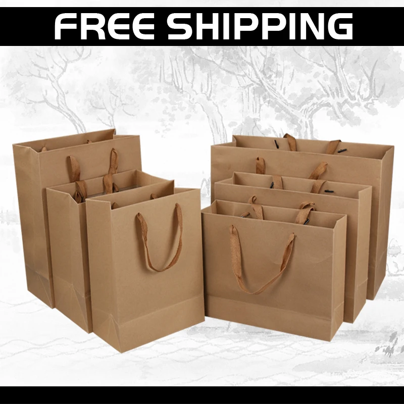 50 шт крафт бумага Рождественский Подарочный пакет религиозный праздник медовый