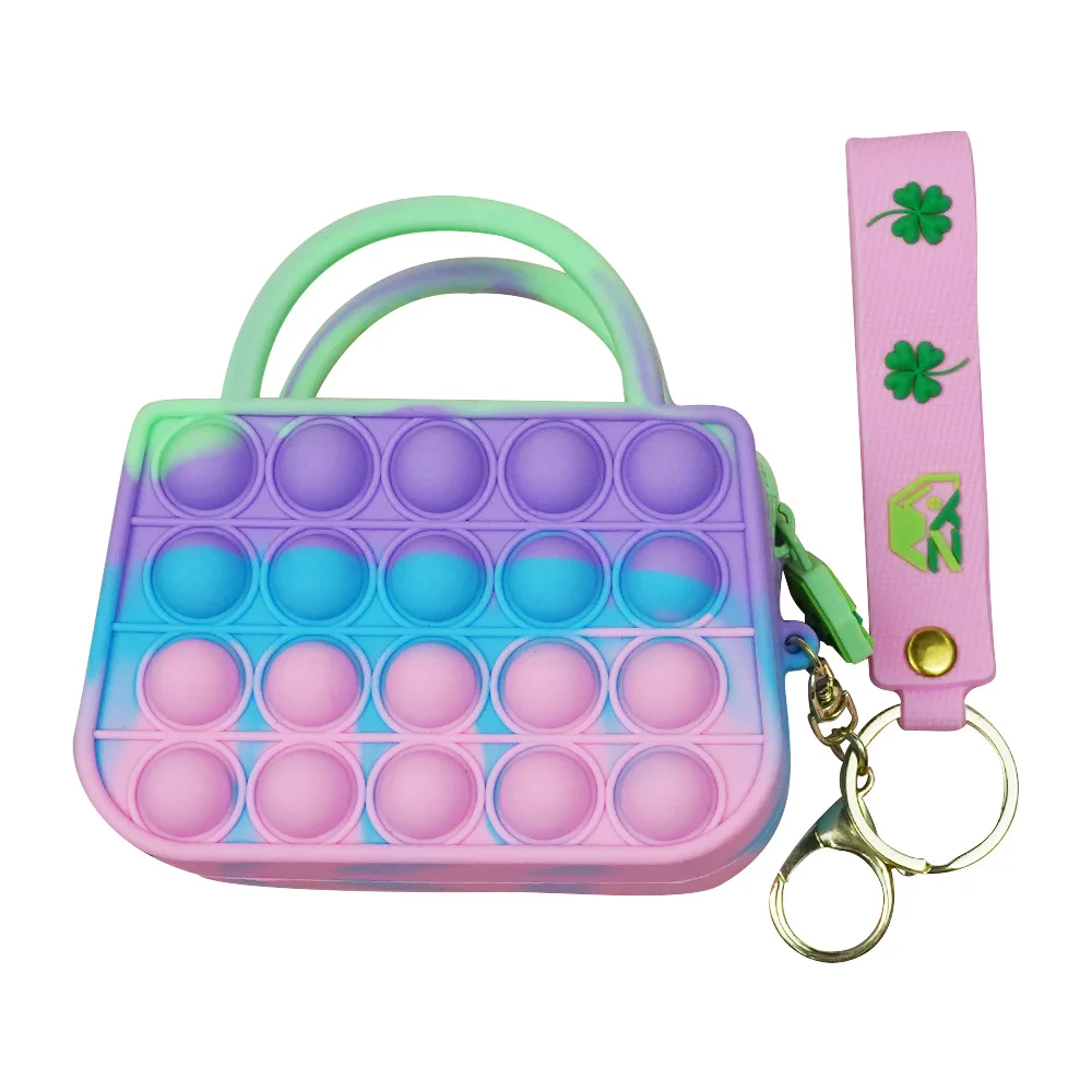 

Новые силикагелевые большие антистрессовые Пузырьковые игрушки-антистресс, популярный светящийся большой инструмент, игрушка, Детская ба...