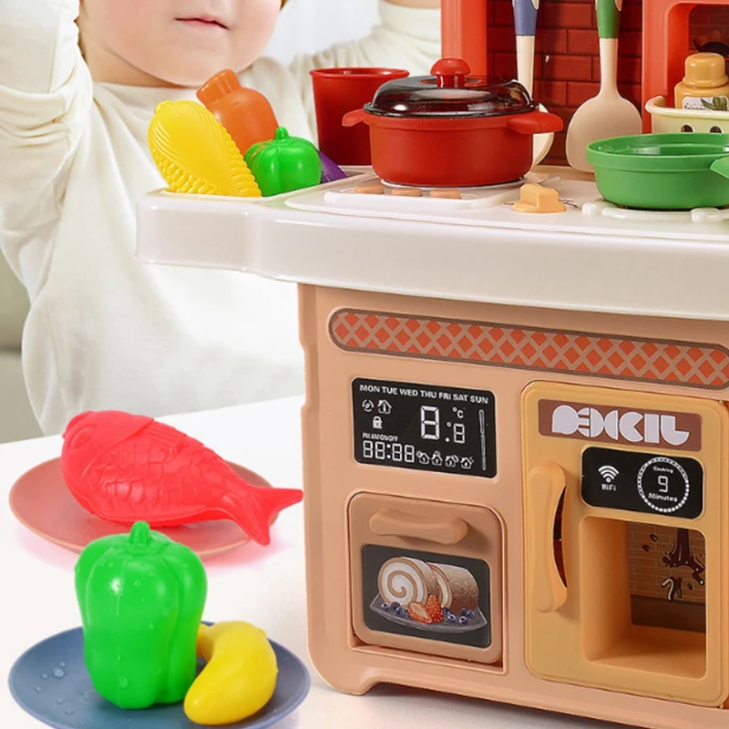 Cooking Food Sets Vegetables Fruits Pretend Play Kitchen Kits Toy for Children with Toys | Игрушки и хобби