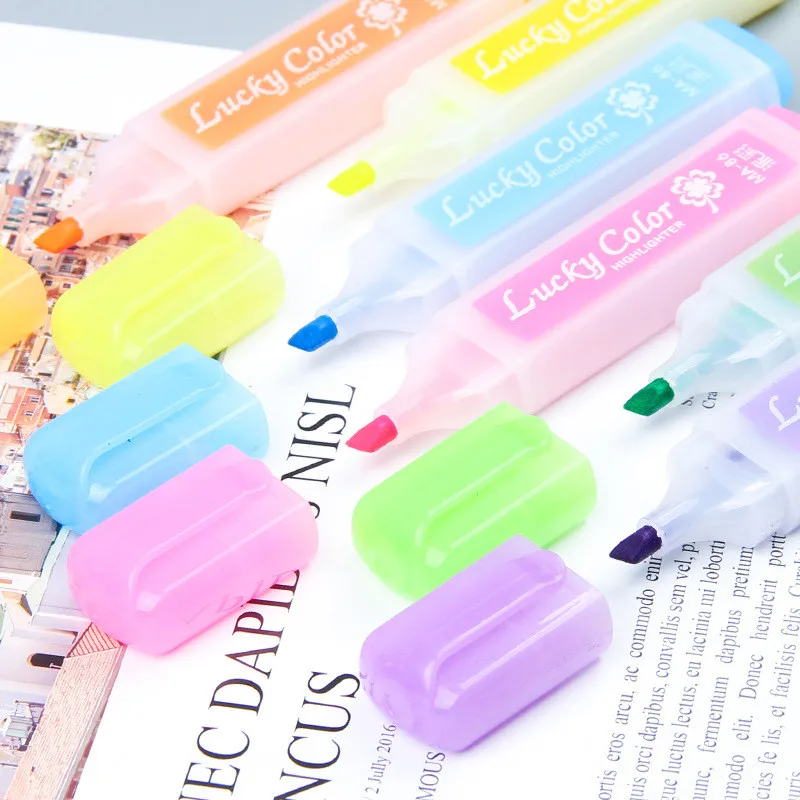 Флуоресцентная ручка-маркер для рисования рождественские подарки | Канцтовары