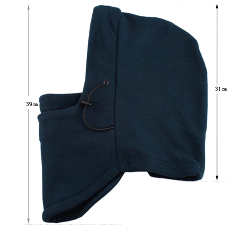 

Hat Winter New Outdoor Fleece Hood Warm Face Mask Men's Women's Cycling Ski Windproof Hood Hooded Bib Warm Hiking Scarf