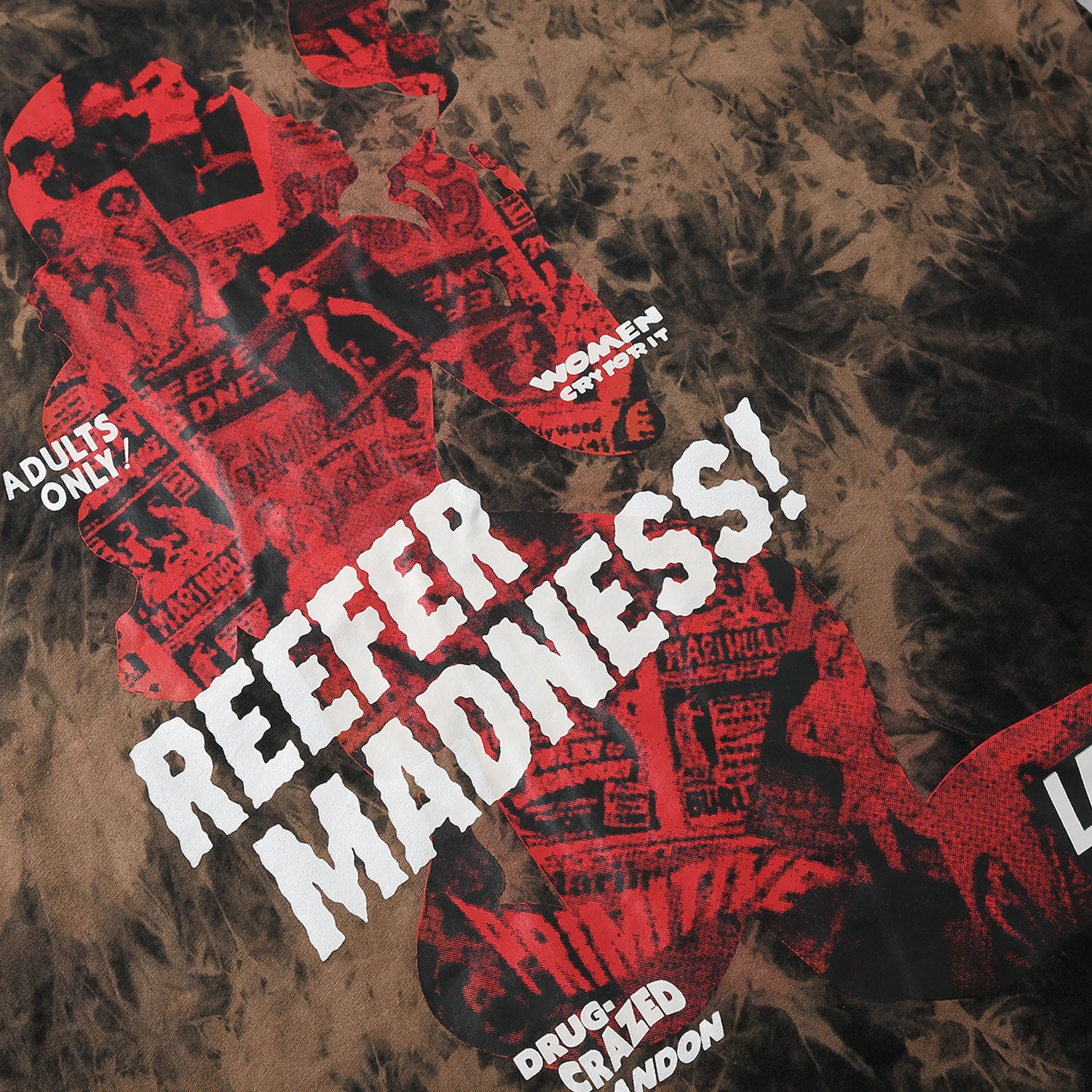 Футболка мужская в стиле хип хоп с принтом силуэтов и умирания уличная одежда