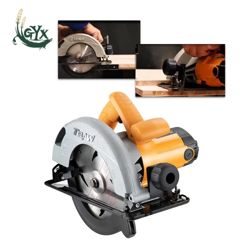 

Household Aluminum Body Electric Circular Saw Portable Woodworking Electric Table Saw Machine 7 Inch Flip Power Disk Saws