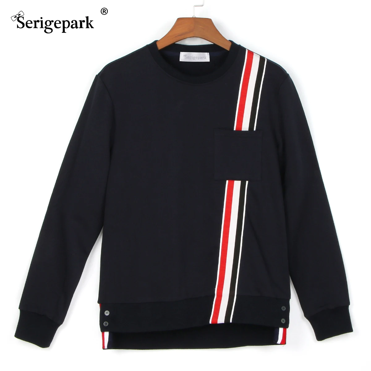 

Men's Serige Park Track Hoodies Round Neck Casual Homme Man Sweatshirt Best Cotton Casual Clothing Brown Eden Male Big 110KG