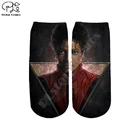 Прямая поставка, цветные повседневные короткие носки PLstar Cosmos 2 с 3D принтом Майкла Джексона для женщинмужчинмальчиковдевочек в стиле Харадзюку