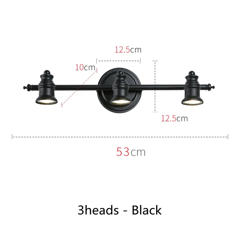 

OMEE LED настенные светильники для ванной комнаты 2 головки