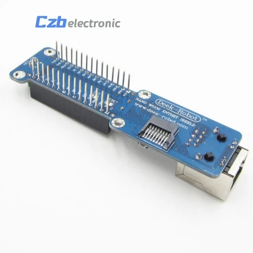 Стандартный Ethernet Nano Shield W5100 LAN сетевой модуль Поддержка Micro-SD TCP UDP для Arduino V3.0 R3 UNO Mega