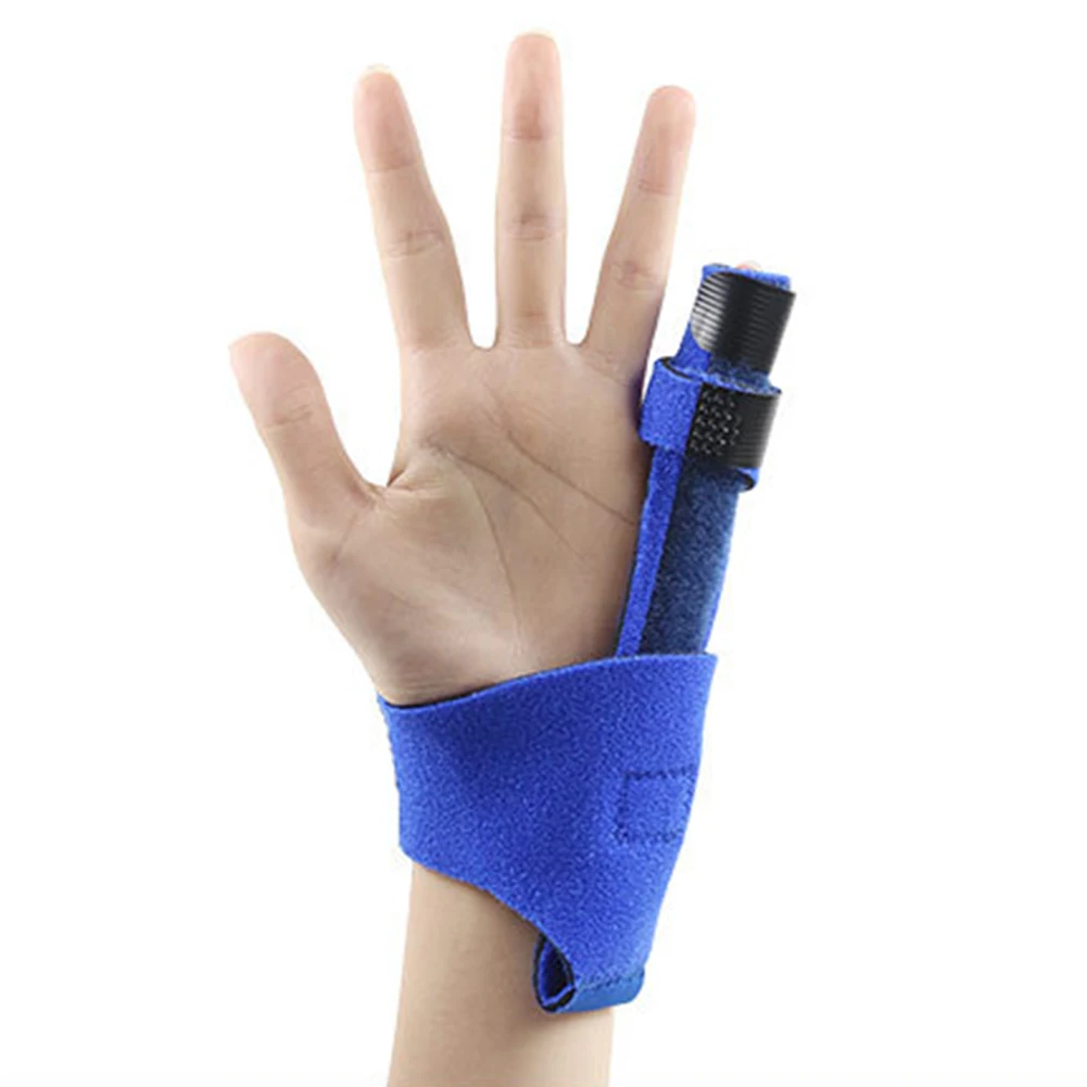 

1 PC Finger Brace Support Guard Fingers Splint for Arthritis Adjustable Fixing Belt DSG99