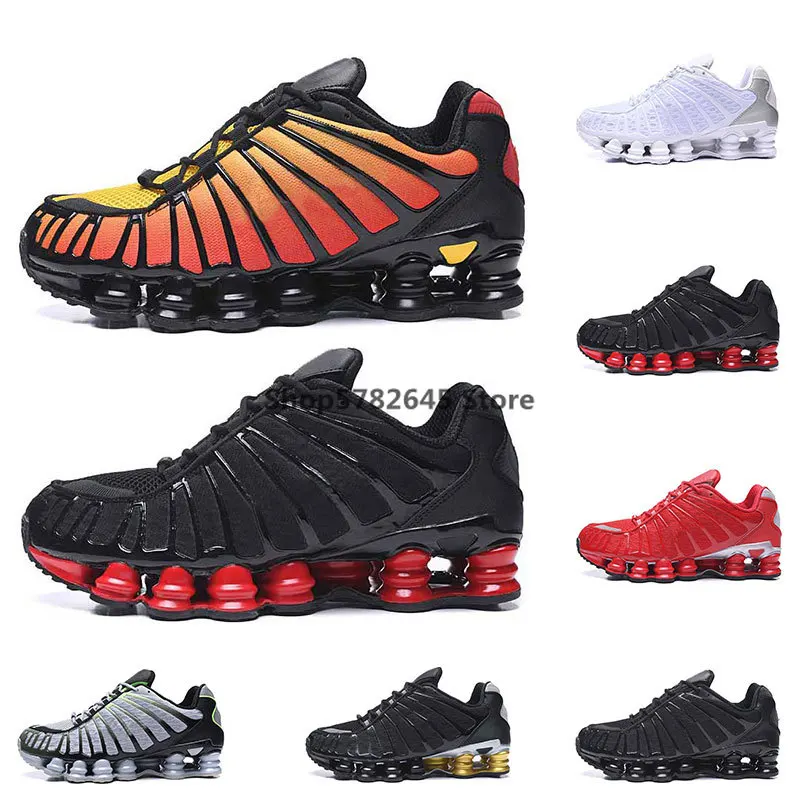 Спортивная обувь Max Shox TL SUNRISE красная глина оранжевый цвет тройная Черная