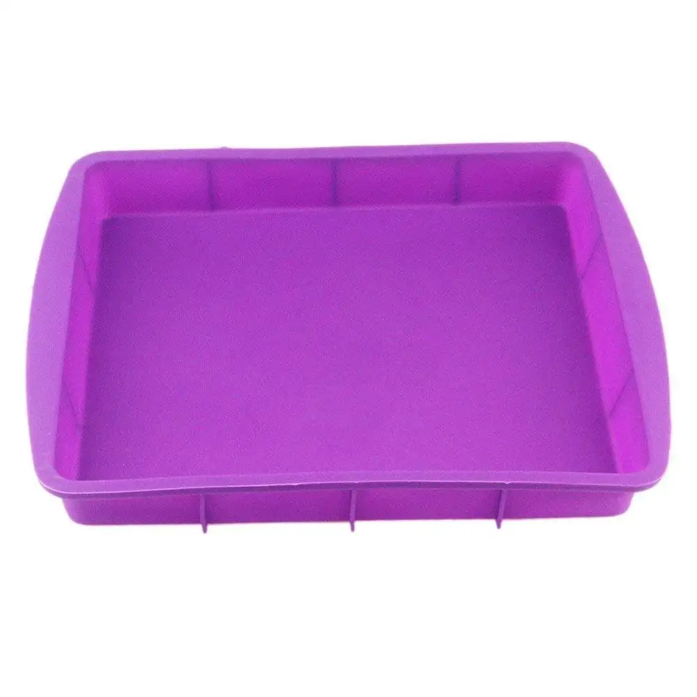 Силиконовые формы для тортов прямоугольные большие антипригарные выпечки