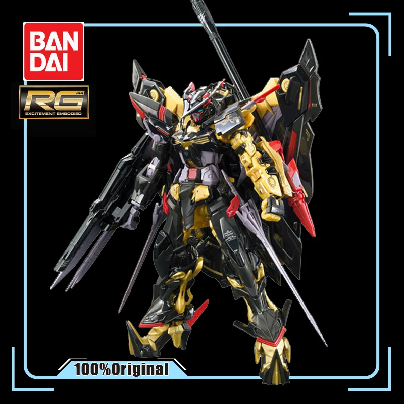 BANDAI RG 1/144 MBF P01 Re2 GUNDAM ASTRAY GOLD FRAME AMATSU экшн фигурка модификация модели|Игровые фигурки