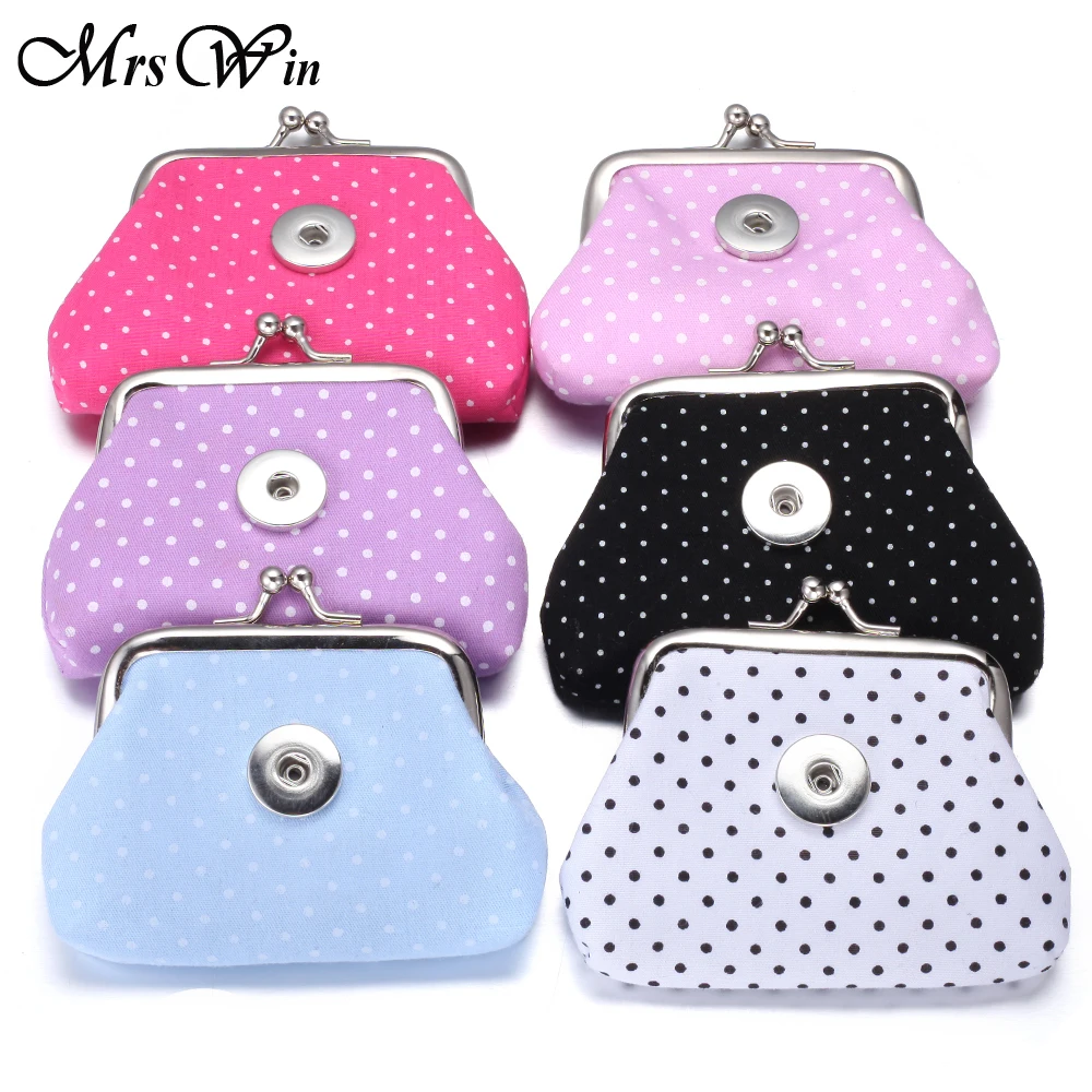 10 шт./лот новые ювелирные изделия на кнопке застежке Кошельки для монет кошелек