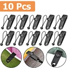 Ветрозащитный зажим для палатки, уличный дорожный тент для кемпинга, транспортировки, с завязывающейся веревкой, инструмент для навешивания