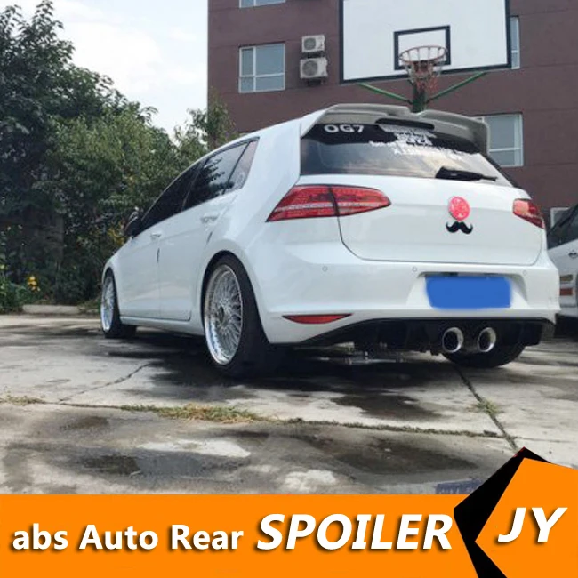 Спойлер для Volkswagen GOLF MK7 2014 2018 спойлер 7 высококачественный из АБС пластика заднего