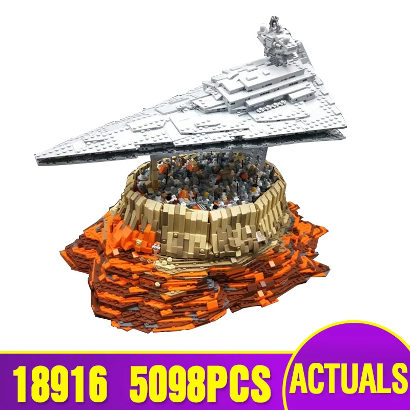 Ешина &quotЗвездные войны игрушки совместимая с MOC 18916 Эмпайр более Jedha город