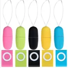 Водонепроницаемый портативный вибратор MP3 с дистанционным управлением, 5 цветов, беспроводной вибратор для клитора, стимуляторы точки G, интимные игрушки для женщин