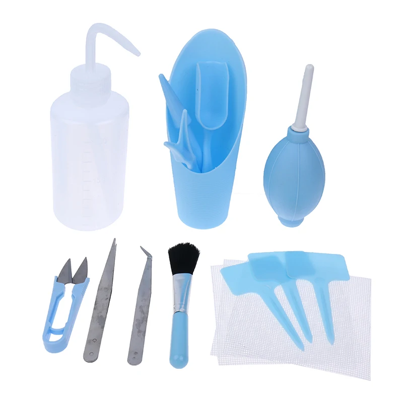 

12pcs/set Seedling Garden Planter Kit Pruning Transplanting Home Bonsai Digging Succulent Planting Watering DIY Tool