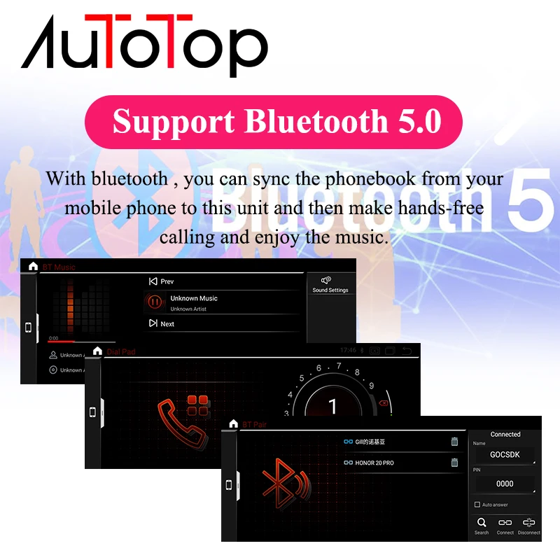 AUTOTOP 6G + 128G Android 11 Авторадио GPS навигация для BMW X5 F15 X6 F16 2014-2019 NBT EVO Snapdragon 662 2Din