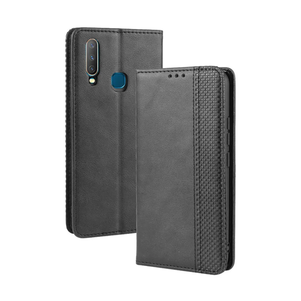 

For Vivo Y17 Y15 Y12 Y11 Luxury Flip PU Leather Wallet Magnetic Adsorption Case For BBK vivo Y 17 Y 15 Y 12 Y 11 2019 Phone Bags
