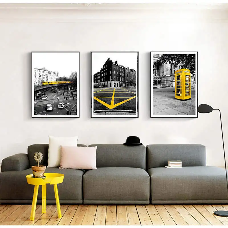 Картина на холсте Лондона плакат стену с изображением Красного автобуса