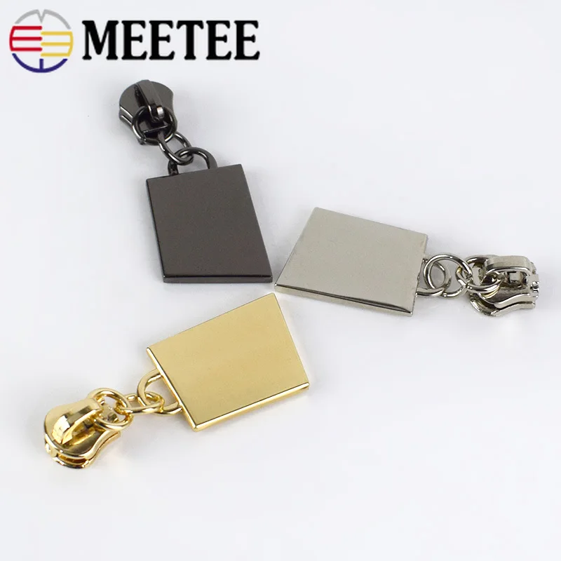 5 шт. # металлическая головка на молнии для металлических сумок Одежда обуви