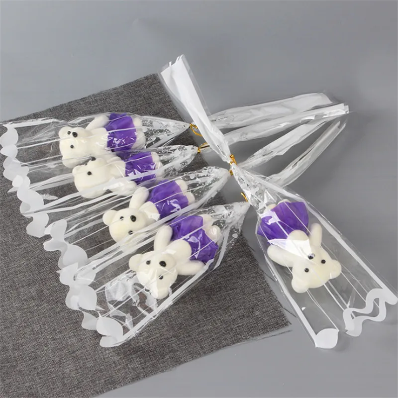 Свадебные украшения 1 шт. медведь Лавандовое Мыло цветок подарок ко Дню Святого