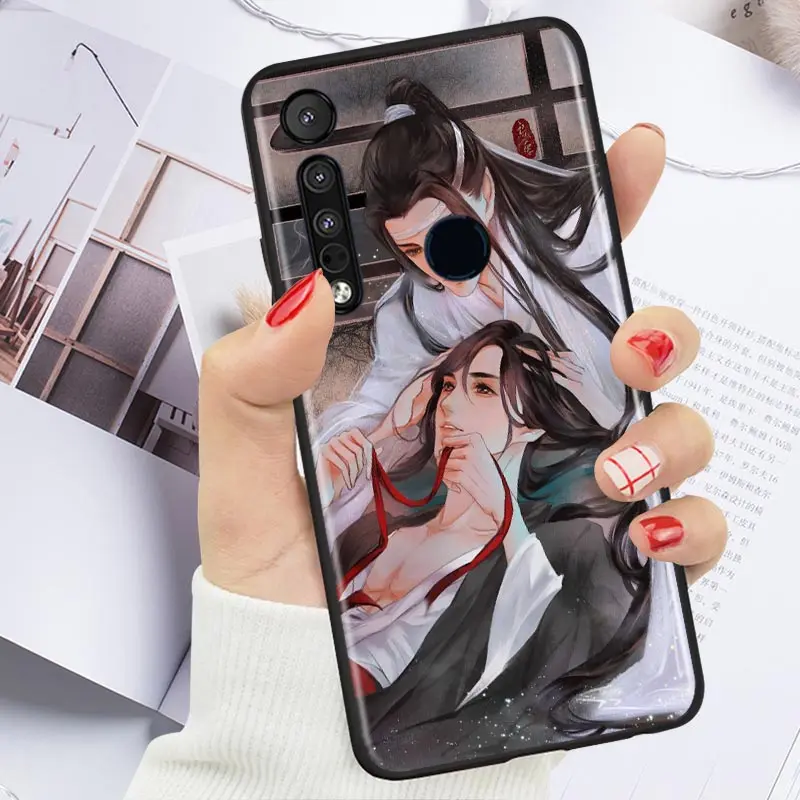 

Mo Dao Zu Shi Anime For Motorola G9 G8 G Stylus Power One Fusion Hyper Edge E7 E6 5G Plus Play Lite Silicone Phone Case