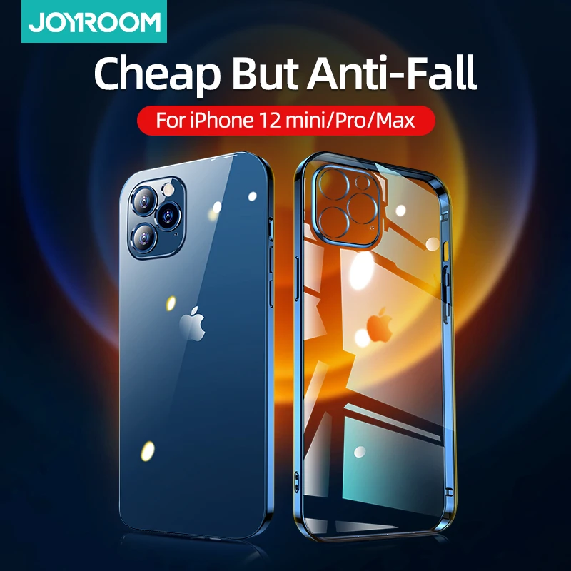 Чехол Joyroom Luxur для iPhone 12 Pro Max mini ТПУ + ПК противоударный прозрачный с полной защитой