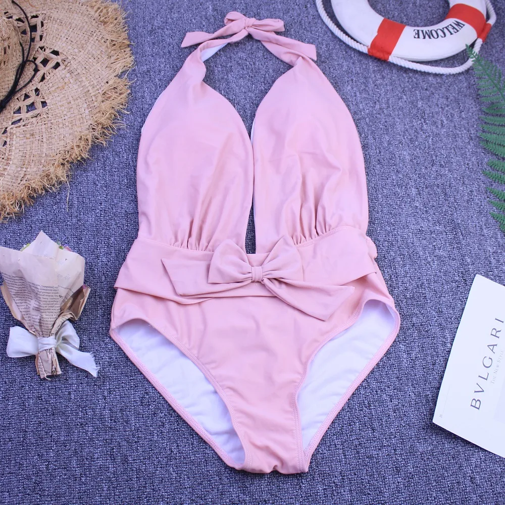 Глубокий v образный вырез сексуальный пуш ап купальник размера плюс с открытой