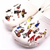 Hot Sale 1pcs Sports Basketball Allstar Shoe Charms PVC for James BROOKLYN Slippers Accessories Clogs Decorations Kid's Gifts 4