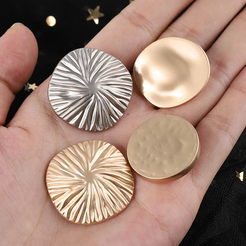 5 шт. золотистые металлические пуговицы пальто швейные принадлежности для