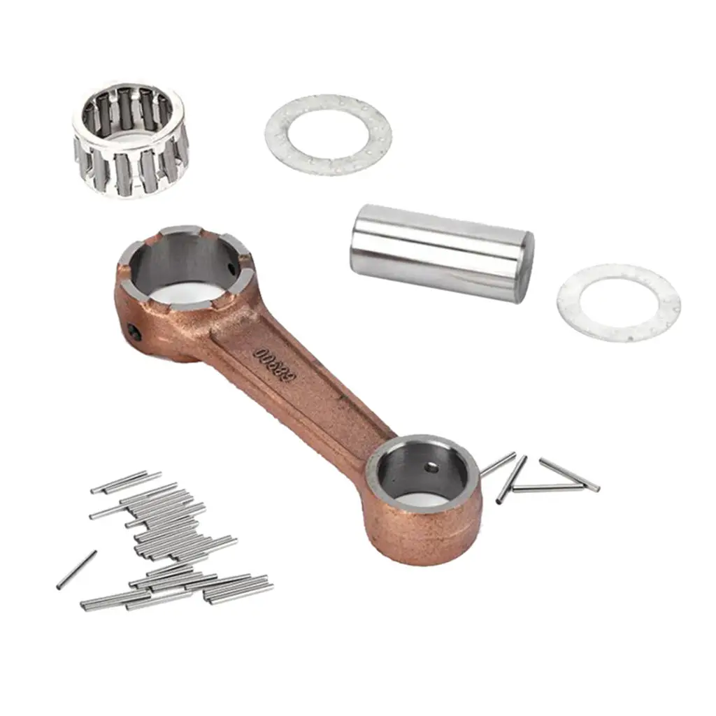

Boat Engine Connecting Rod Kit, Crankshaft Pin, Baffle Plate and Bearing, for YAMAHA 30HP Outboard Motor Replaces 689-11650-00