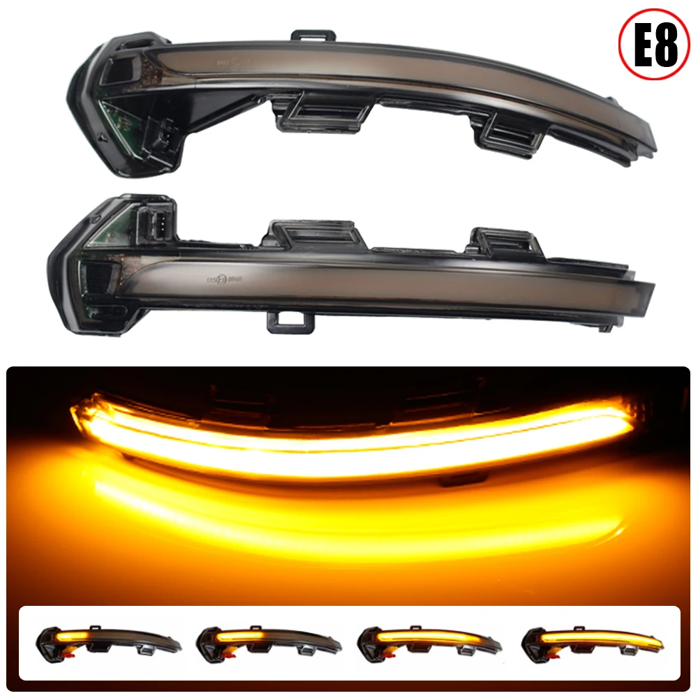 

2pcs Dynamic Blinker For Volkswagen VW Passat B8 2015-2020 For Arteon 2016-2017 LED Turn Signal Light