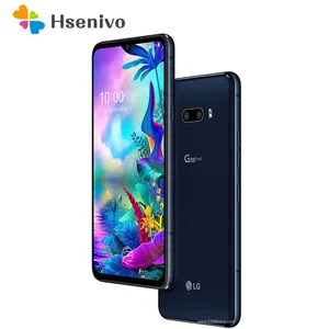 lg g8x thinq g850 g850emw refurbished original unlocked android phone dualsingle sim 128gb octa core sin6 4 32mp12mp13mp free global shipping