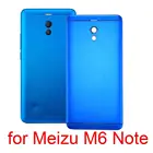 4 цвета для Meizu M6 Note, алюминиевый сплав, задняя крышка батареи для Meizu M6 Note
