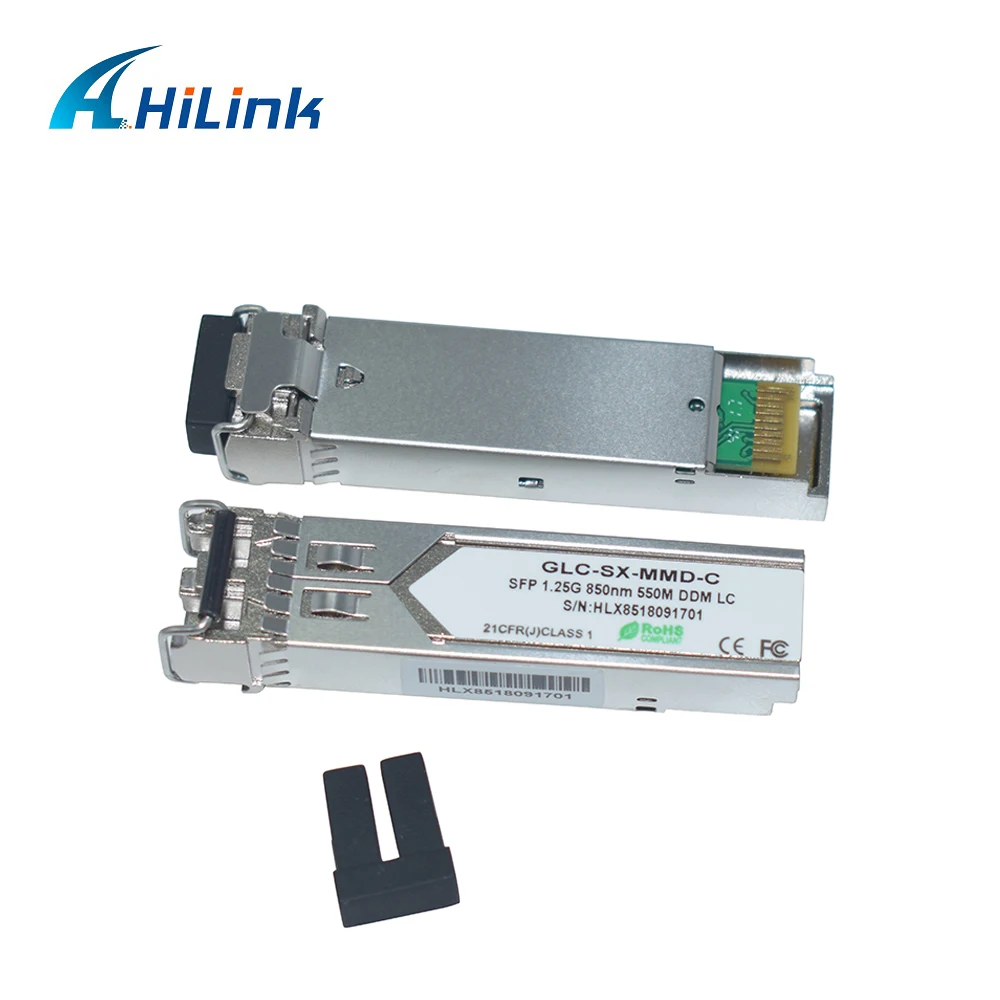 Hilink GLC SX MM 1 25G 1000BASE GE SFP Трансивер 850nm 550M|sfp transceiver| |