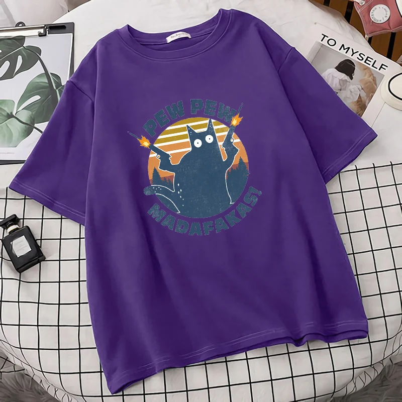 

Pew Madafakas женская футболка большого размера, Повседневная футболка с коротким рукавом в стиле хип-хоп, новинка 2021, женские брендовые мягкие фу...