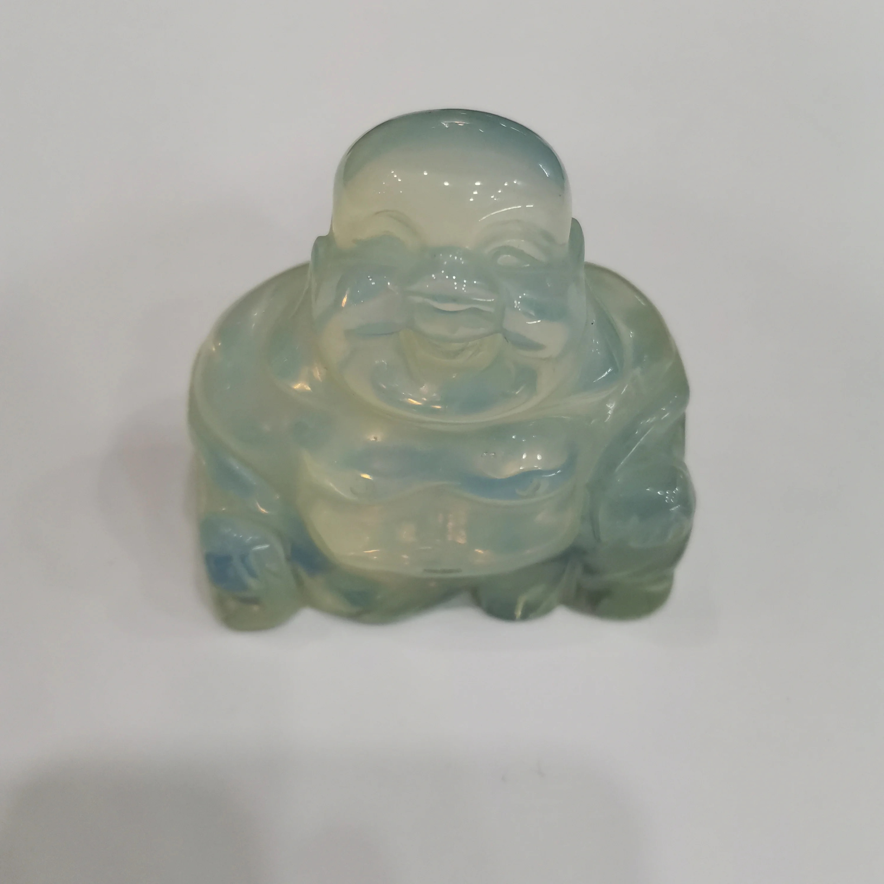 Натуральный искусственный Голубой песок авантюрин нефрит ручная работа город