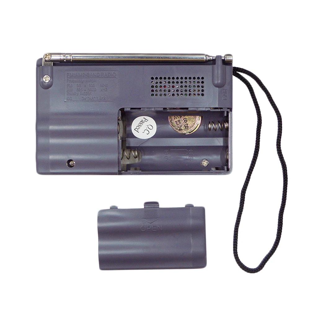 Портативный AM FM-радиоприемник стерео динамик s телескопическая антенна Радио