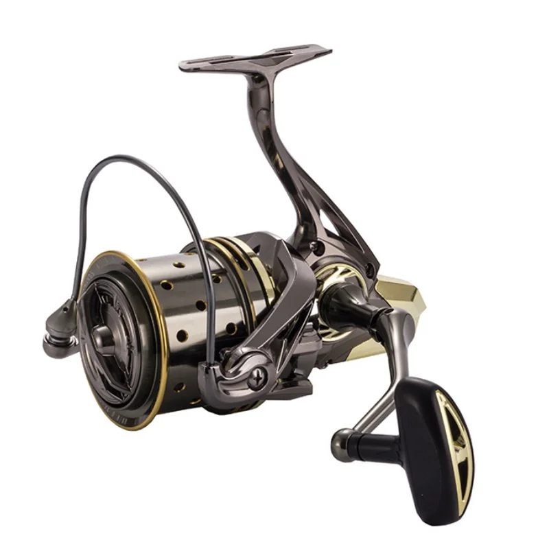 

2022 New 8000 10000 12000 Series Long Shot Fishing Wheel 10+1BB Aluminum Alloy Spool Cast Spinning Reel 4.7:1 Fishing Reel