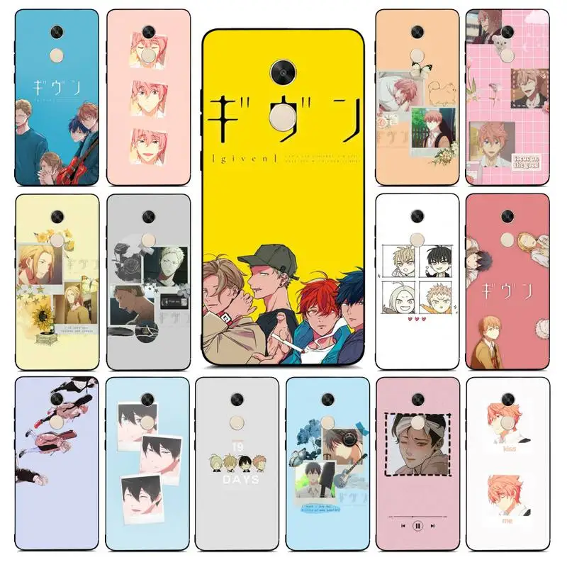 

Yinuoda Given Yaoi Anime Phone Case for RedMi note 4 5 7 8 9 pro 8T 5A 4X case