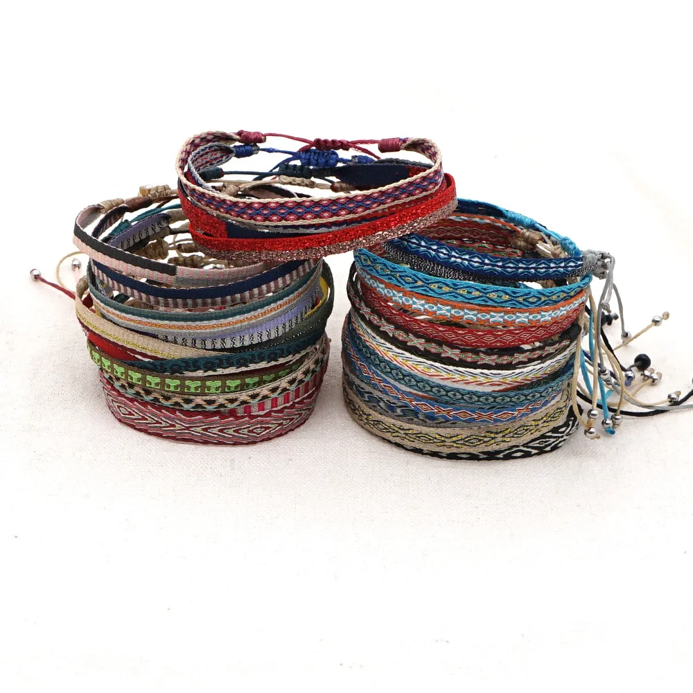 Плетеный браслет Go2Boho для женщин плетеные браслеты в стиле бохо ювелирные