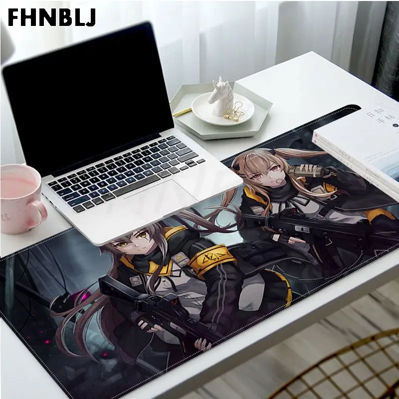 

Girls Frontline Vintage Cool gamer play mats Mousepad Size for big CSGO Game Player Desktop PC Computer Laptop