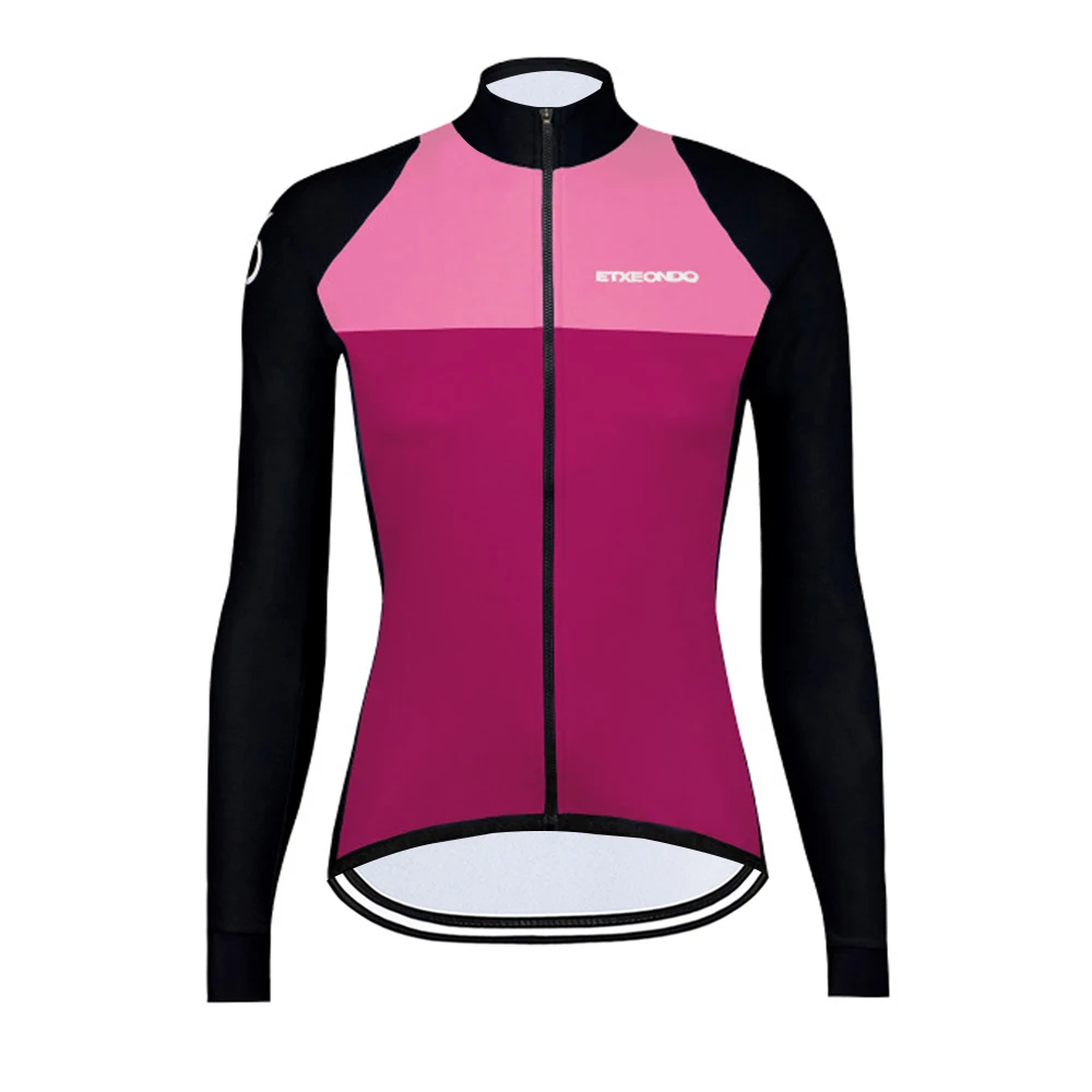 Женская велосипедная футболка Etxeondo с длинным рукавом для езды на велосипеде