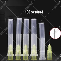 100pcs box dental endo irrigation needle tip dental root canal irrigation needle lateral irrigation needle