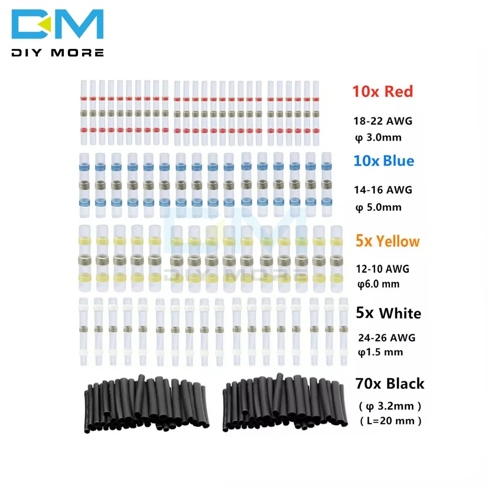 100 шт. полиолефиновые термоусадочные стыки с коробкой|Изоляционные материалы и